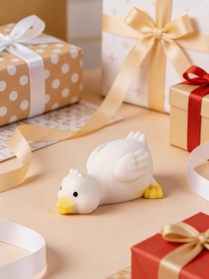 Duck Silicone Mold, 2 Pieces Duck-Shaped Fondant Mold, Reusable Ducks Soap Mold Candle Chocolate Mold Animal Resin Mold for Cake Topper, DIY Crafts, Plaster Home Decoration(Duck)